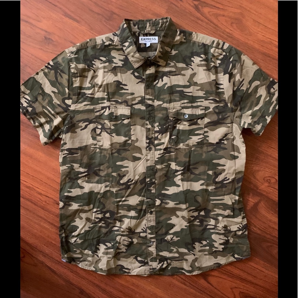 Men’s express button up